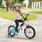 Pink Kids Bike with Adjustable Handlebar and Saddle for Comfortable Riding